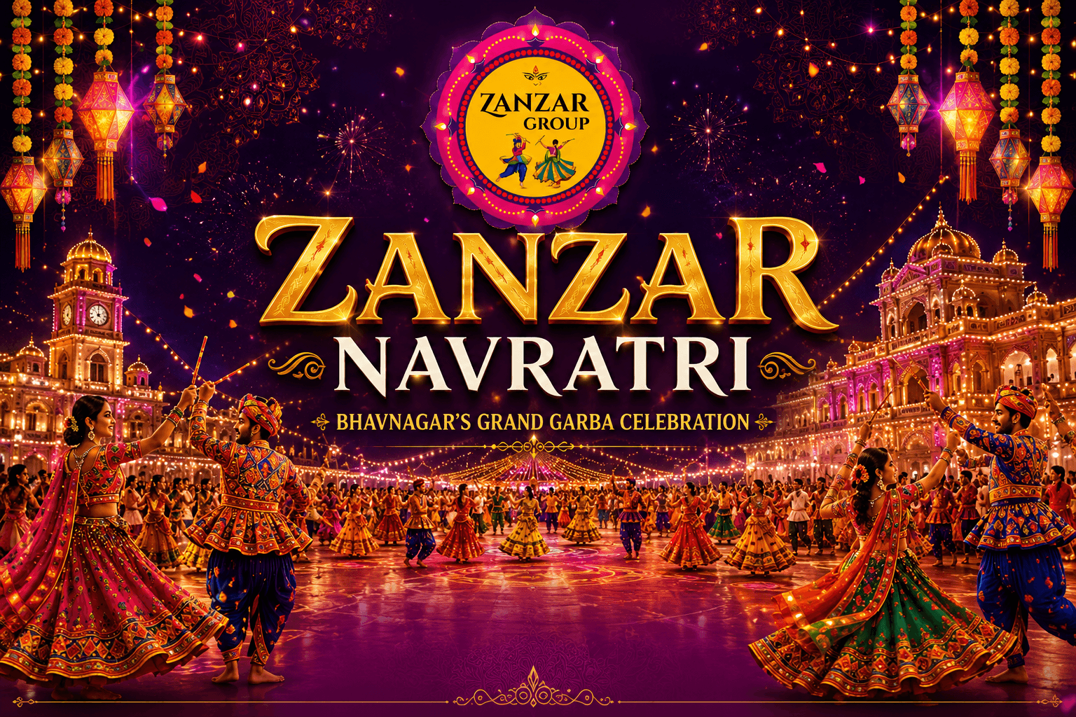Zanzar Navratri 2026 - Bhavnagar 1