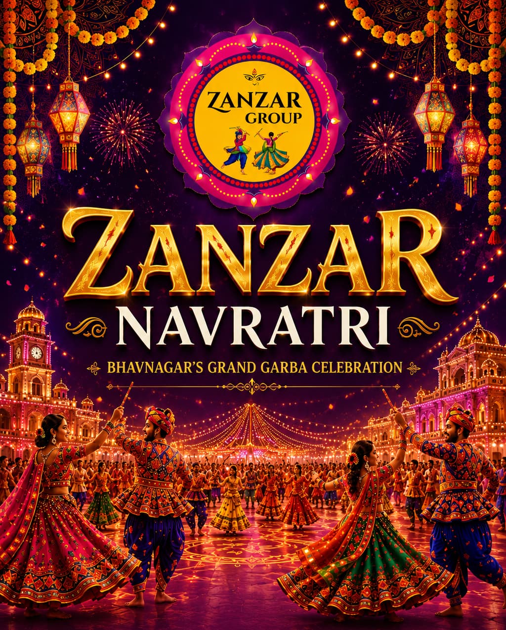 Zanzar Navratri 2026 - Bhavnagar